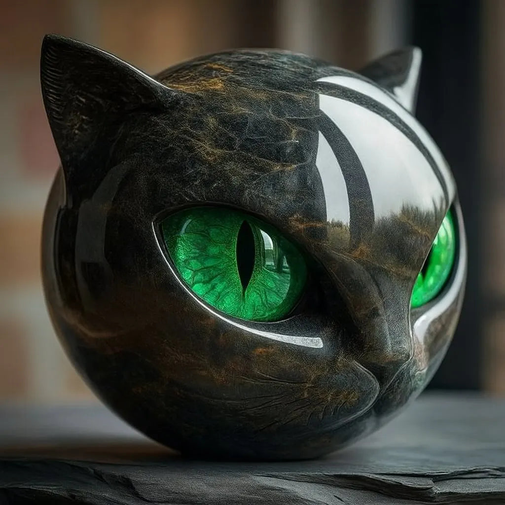 Nerolia | Majestic Cat Head Ornament