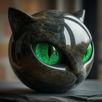 Nerolia | Majestic Cat Head Ornament