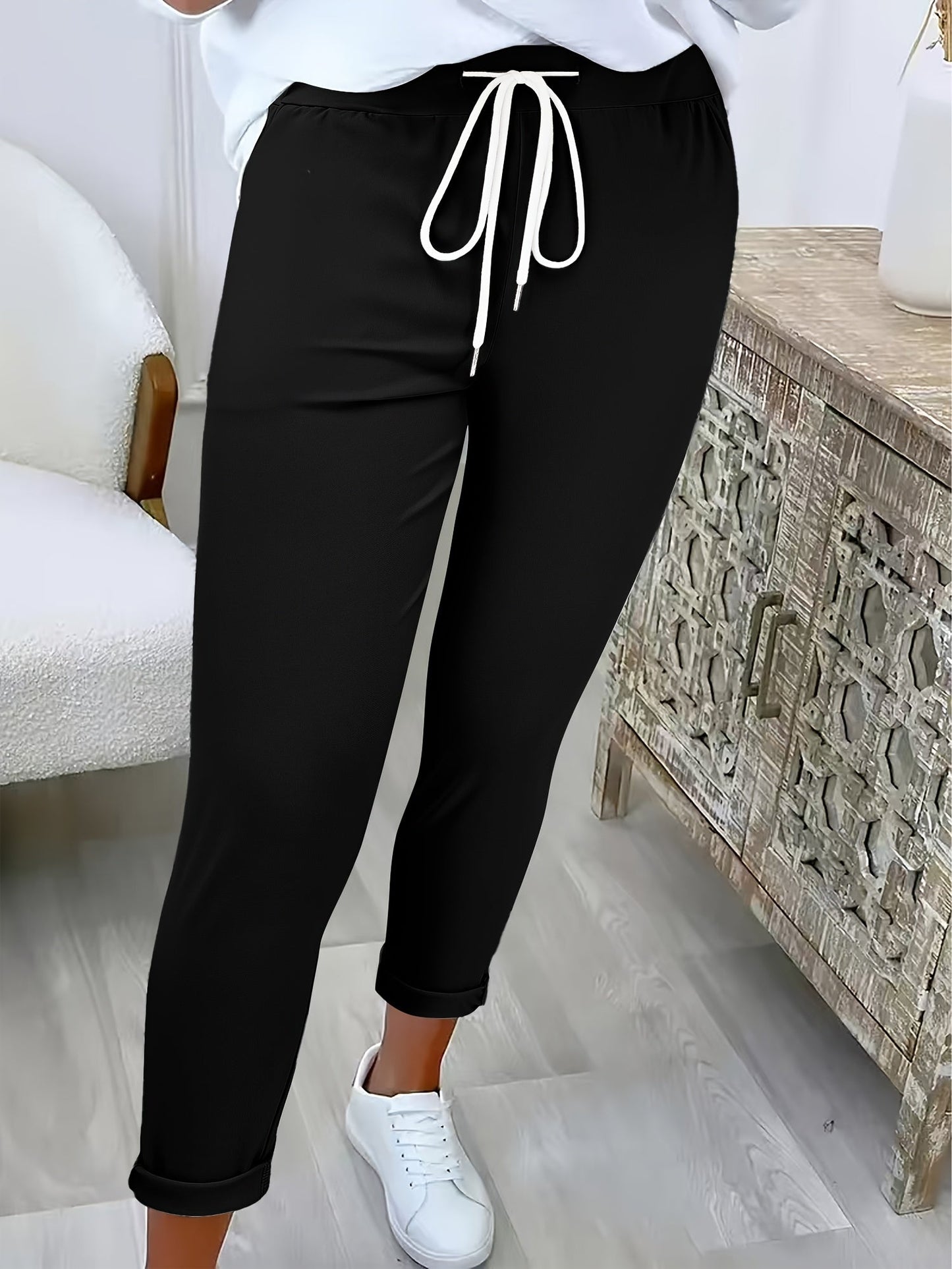 Wynter | Drawstring Comfort Jogger Trousers