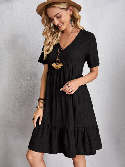Kerensa | Relaxed Fit Babydoll Mini Dress