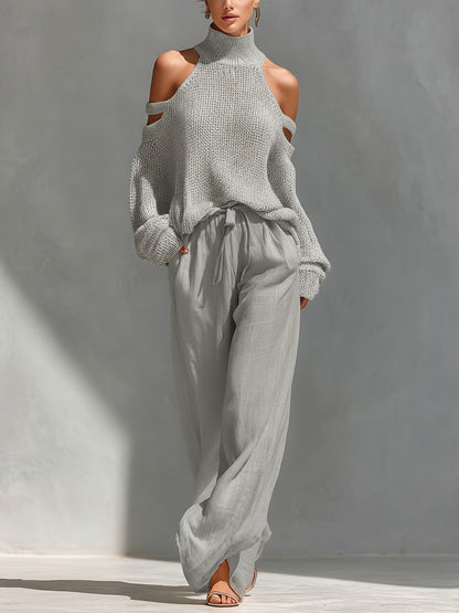 Brisanne | Relaxed Knit Two Piece Outfit
