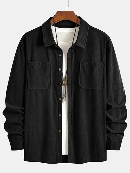 Leland | Button Front Workwear Overshirt