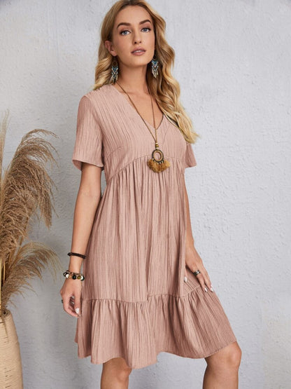 Kerensa | Relaxed Fit Babydoll Mini Dress