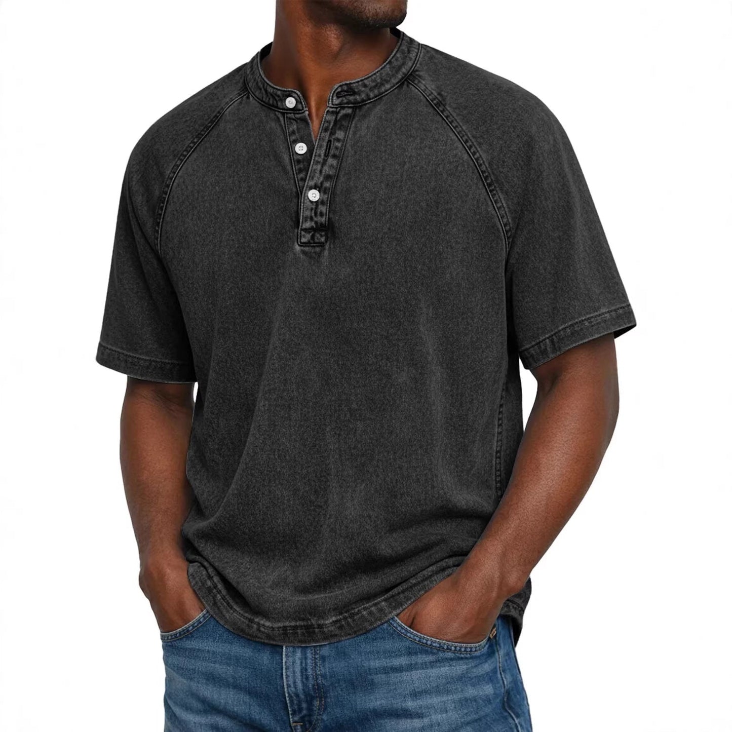 Weston | Relaxed Raglan Sleeve T Shirt