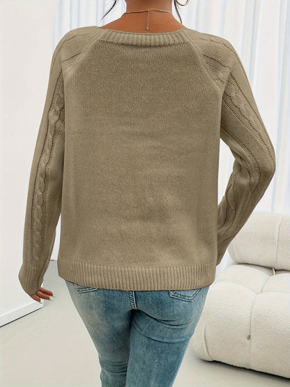 Nolwenn | Cozy Button Detail Sweater