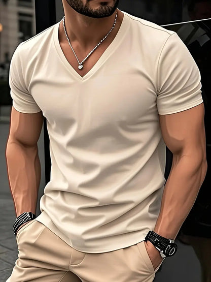 Dorian | Modern Fitted Basic T-Shirt