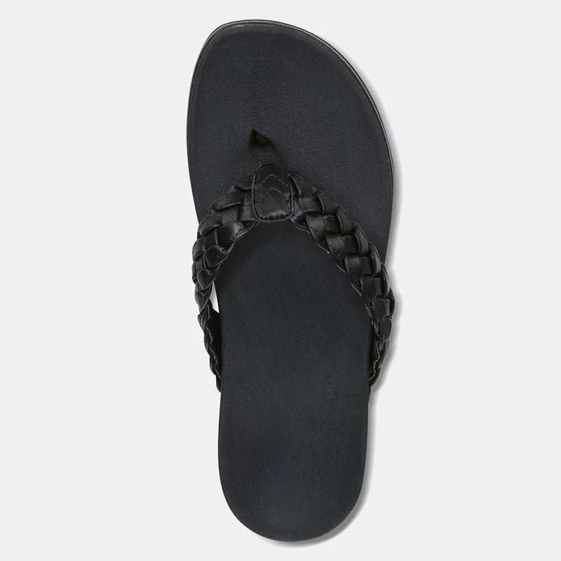 Aurelle | Plaited Comfort Platform Sandals