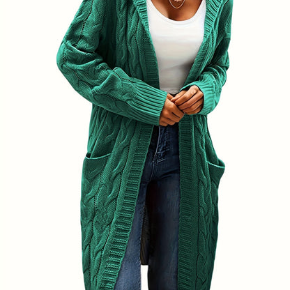 Kessara | Cozy Open Front Pocket Cardigan