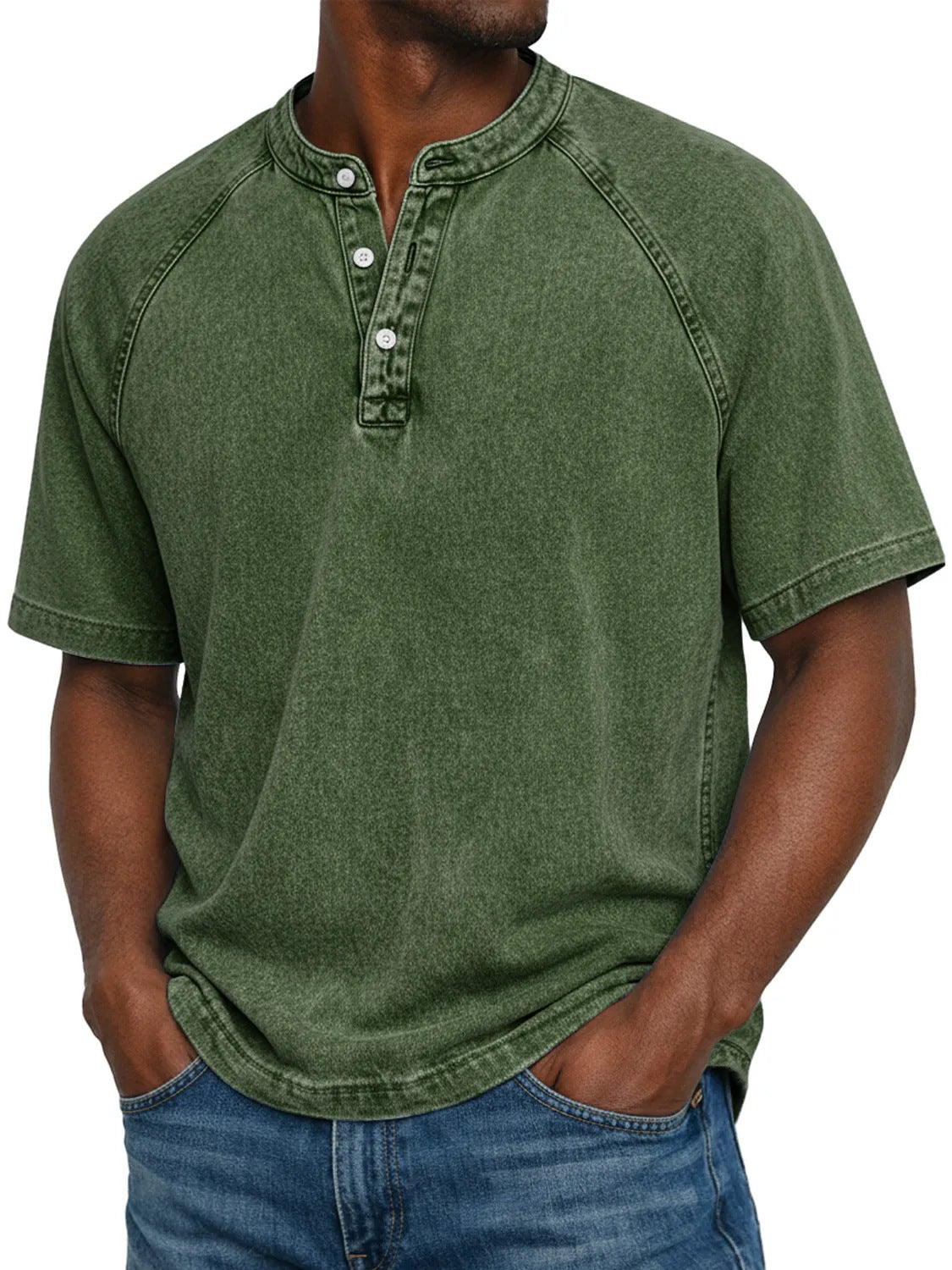 Weston | Relaxed Raglan Sleeve T Shirt