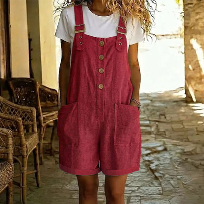 Briar | Relaxed Utility Short Romper