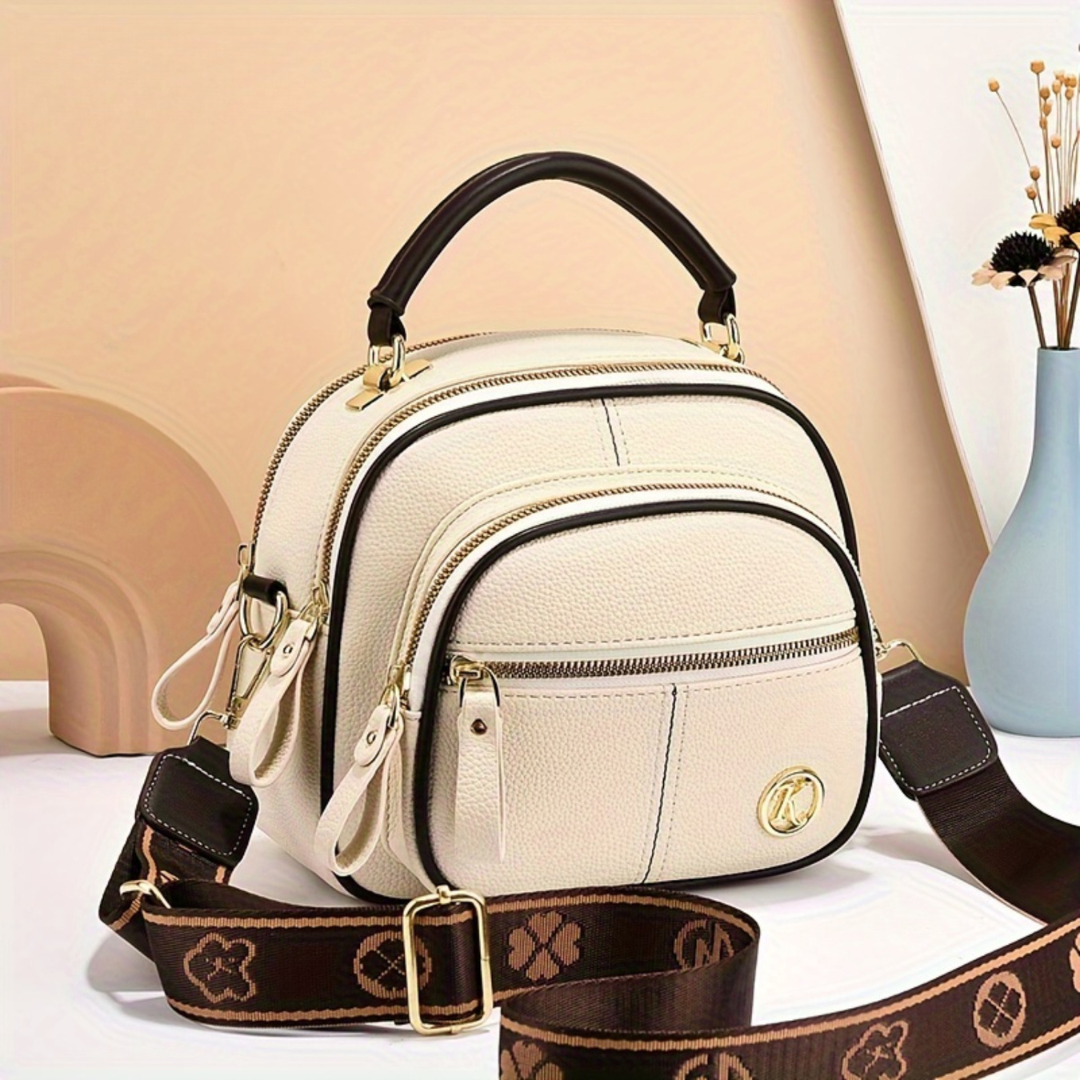 Coraline | Zip Front Everyday Crossbody Bag