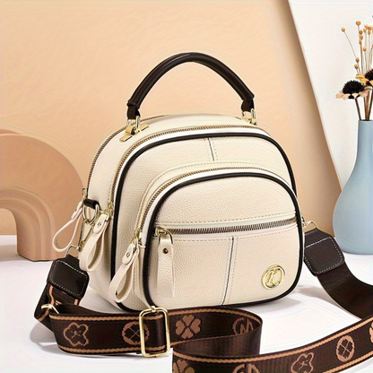 Coraline | Zip Front Everyday Crossbody Bag