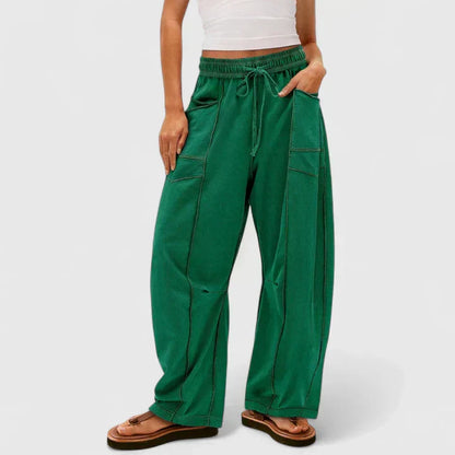Floriane | Effortless Wide Leg Lounge Trousers