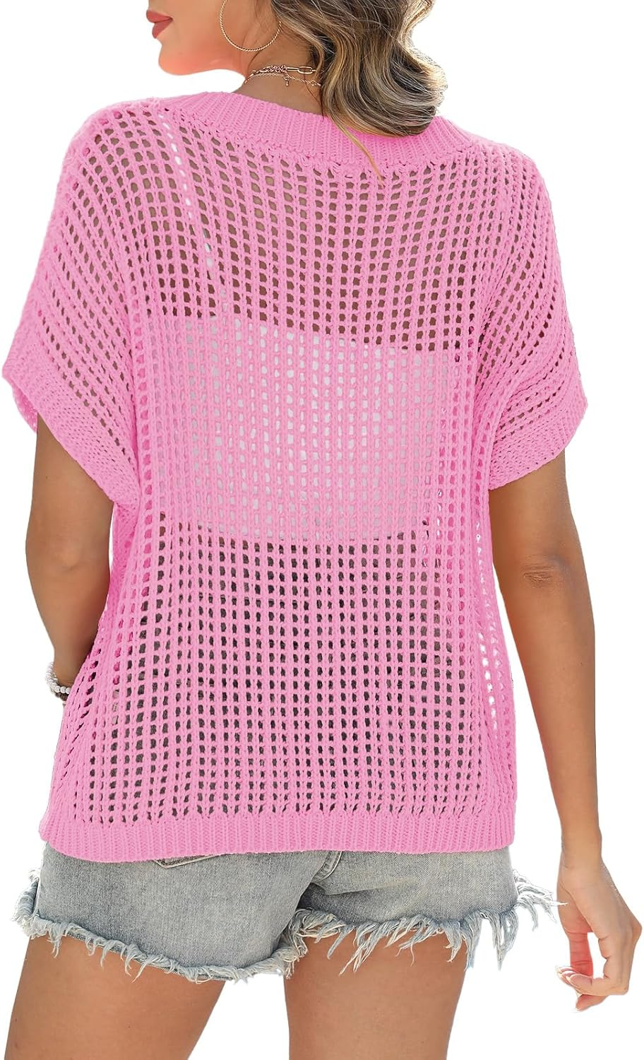 Elowyn | Open Knit Relaxed Sweater