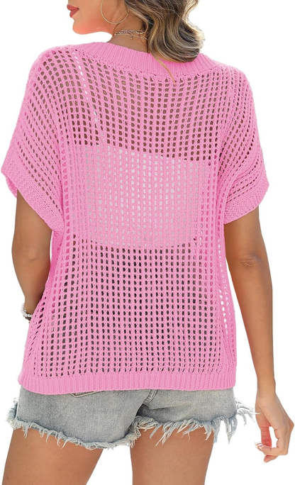 Elowyn | Open Knit Relaxed Sweater