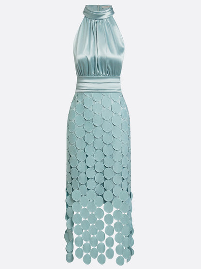 Zareen | Satin Waist Cocktail Dress