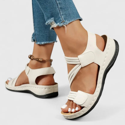 Velina | Cushioned Open Toe Sandals