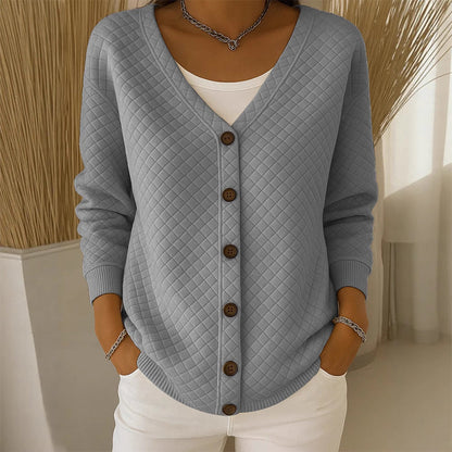 Roselisse | Soft Quilted Knit Cardigan