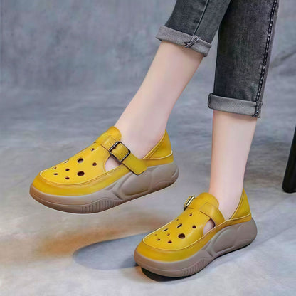 Dorelia | Lightweight Buckle Strap Comfort Shoes