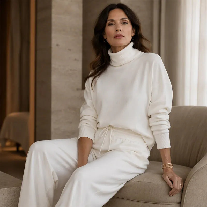 Serevina | Cozy Turtleneck Two Piece Set