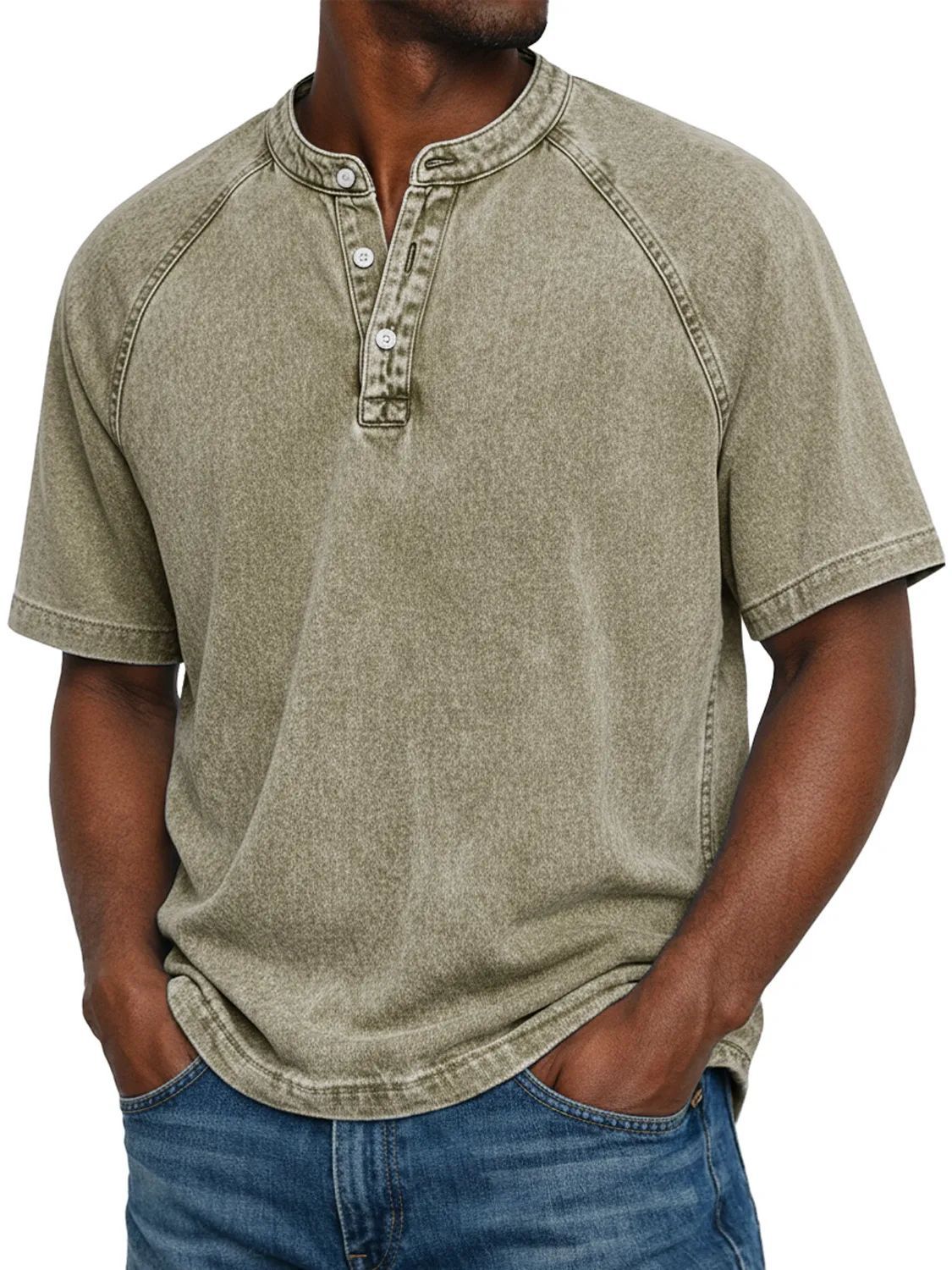 Weston | Relaxed Raglan Sleeve T Shirt