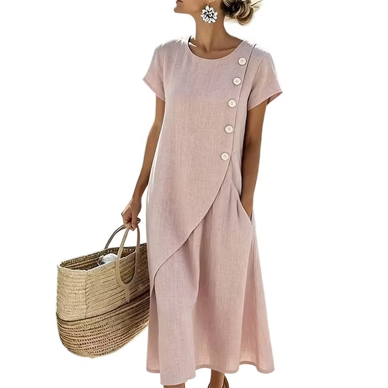 Delmara | Breezy Layered A Line Dress