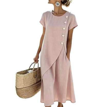 Delmara | Breezy Layered A Line Dress