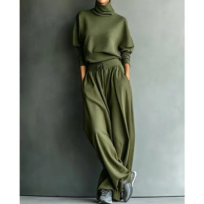 Serevina | Cozy Turtleneck Two Piece Set
