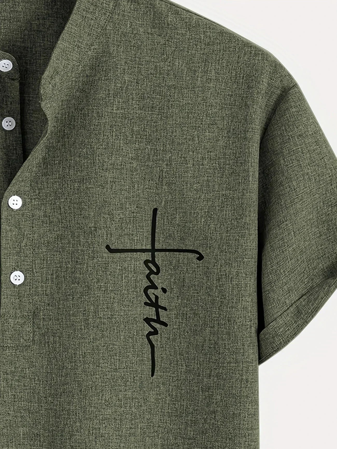 Tavrion | Henley Collar Casual Summer Shirt