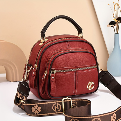 Coraline | Zip Front Everyday Crossbody Bag