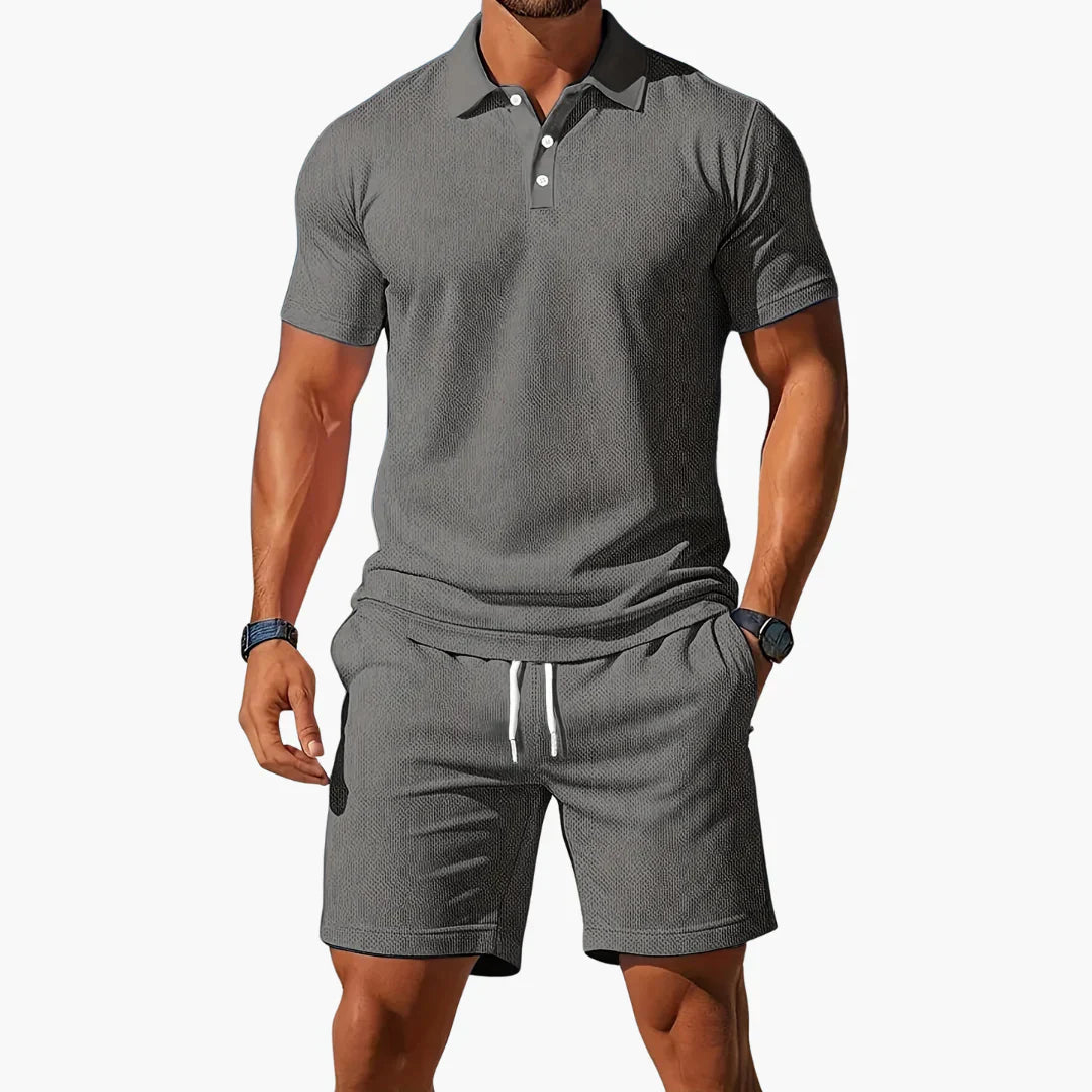 Landon | Relaxed Drawstring Two Piece Set