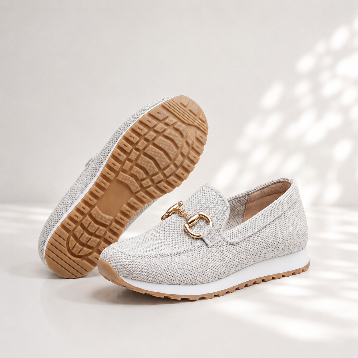 Livia | Breathable Knit Slip Ons