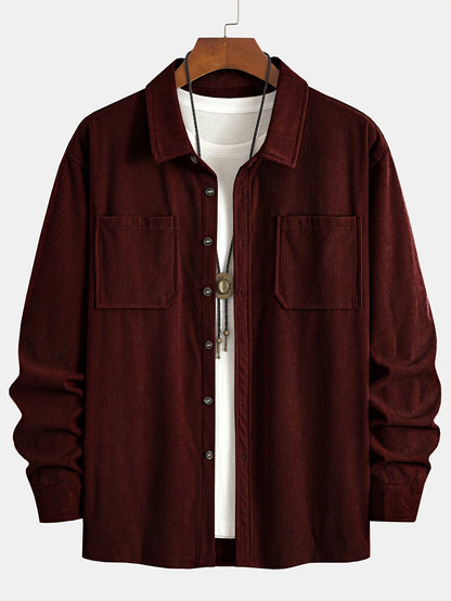 Leland | Button Front Workwear Overshirt