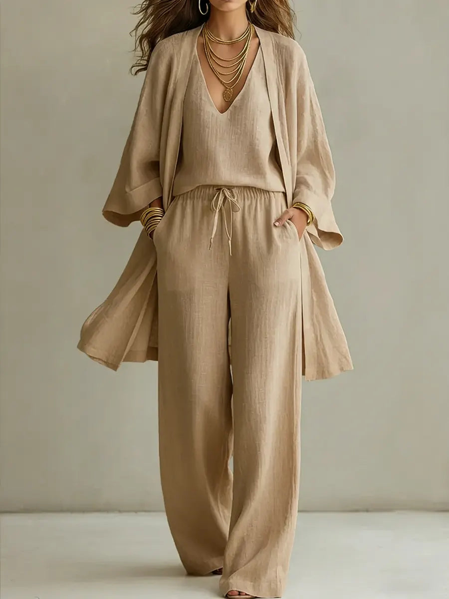 Zephlina | Relaxed Fit Layered Three Piece Set