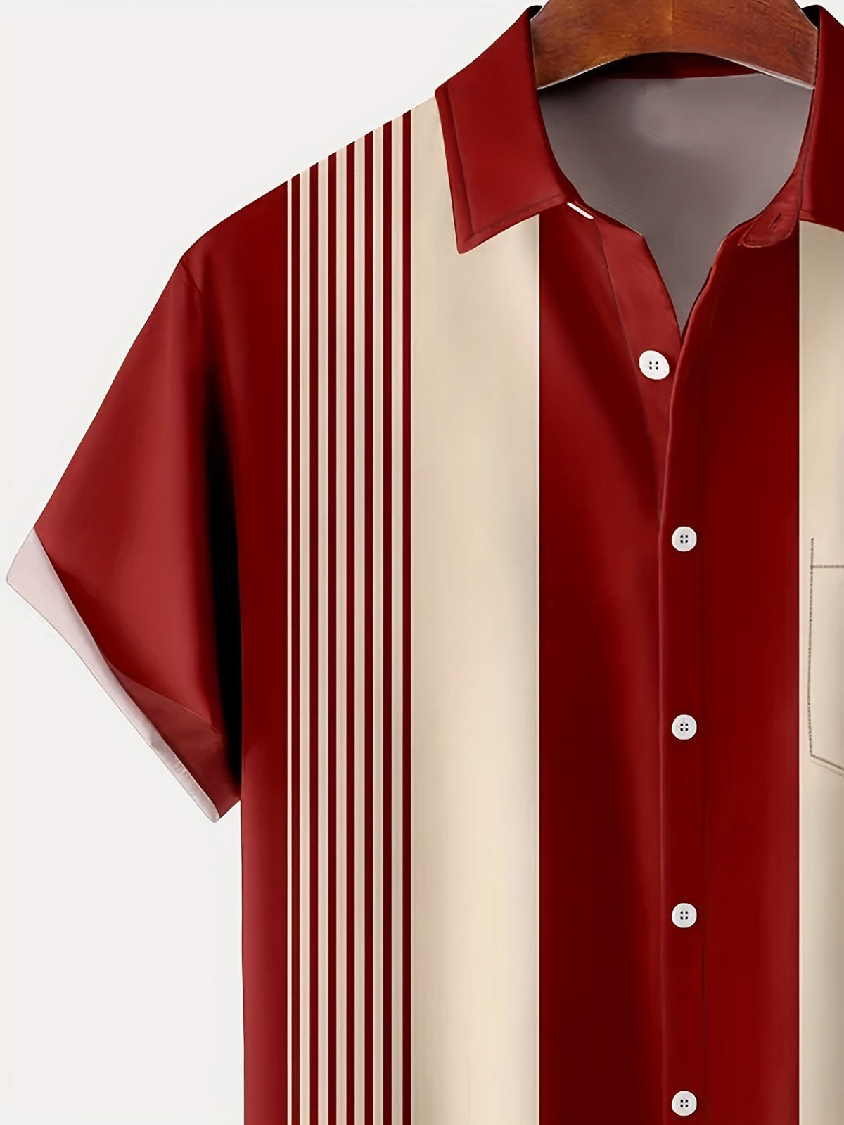 Blaxton | Geometric Panel Camp Collar Shirt