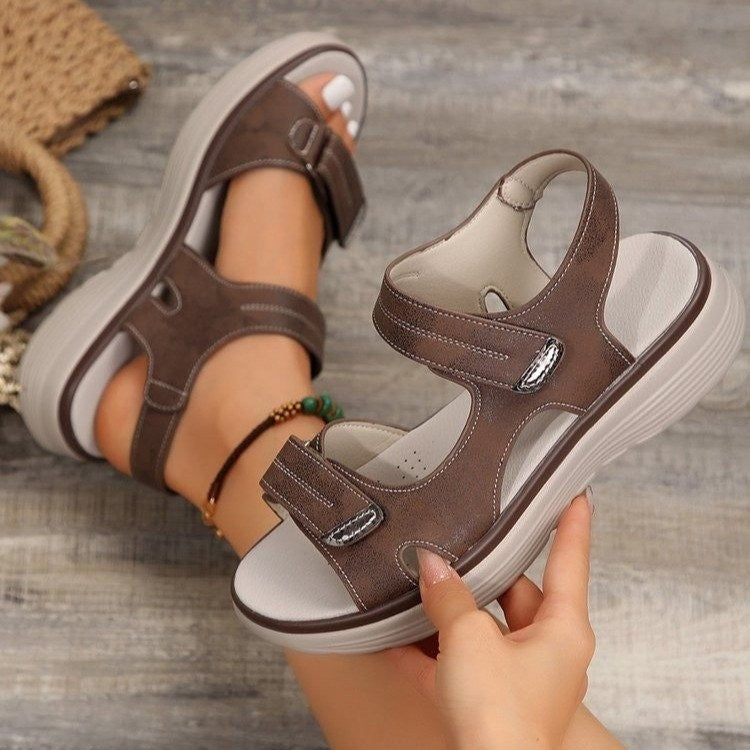 Bravelle | Adjustable Cushioned Walking Sandals