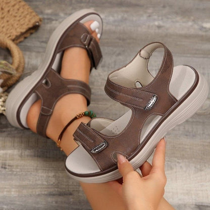 Bravelle | Adjustable Cushioned Walking Sandals