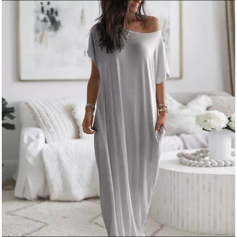 Zephrina | Loose Fit Maxi Lounge Dress