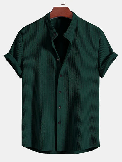 Malcolm | Casual Roll Sleeve Shirt
