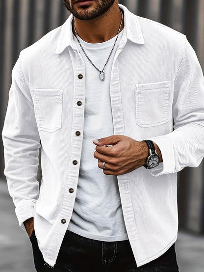 Leland | Button Front Workwear Overshirt