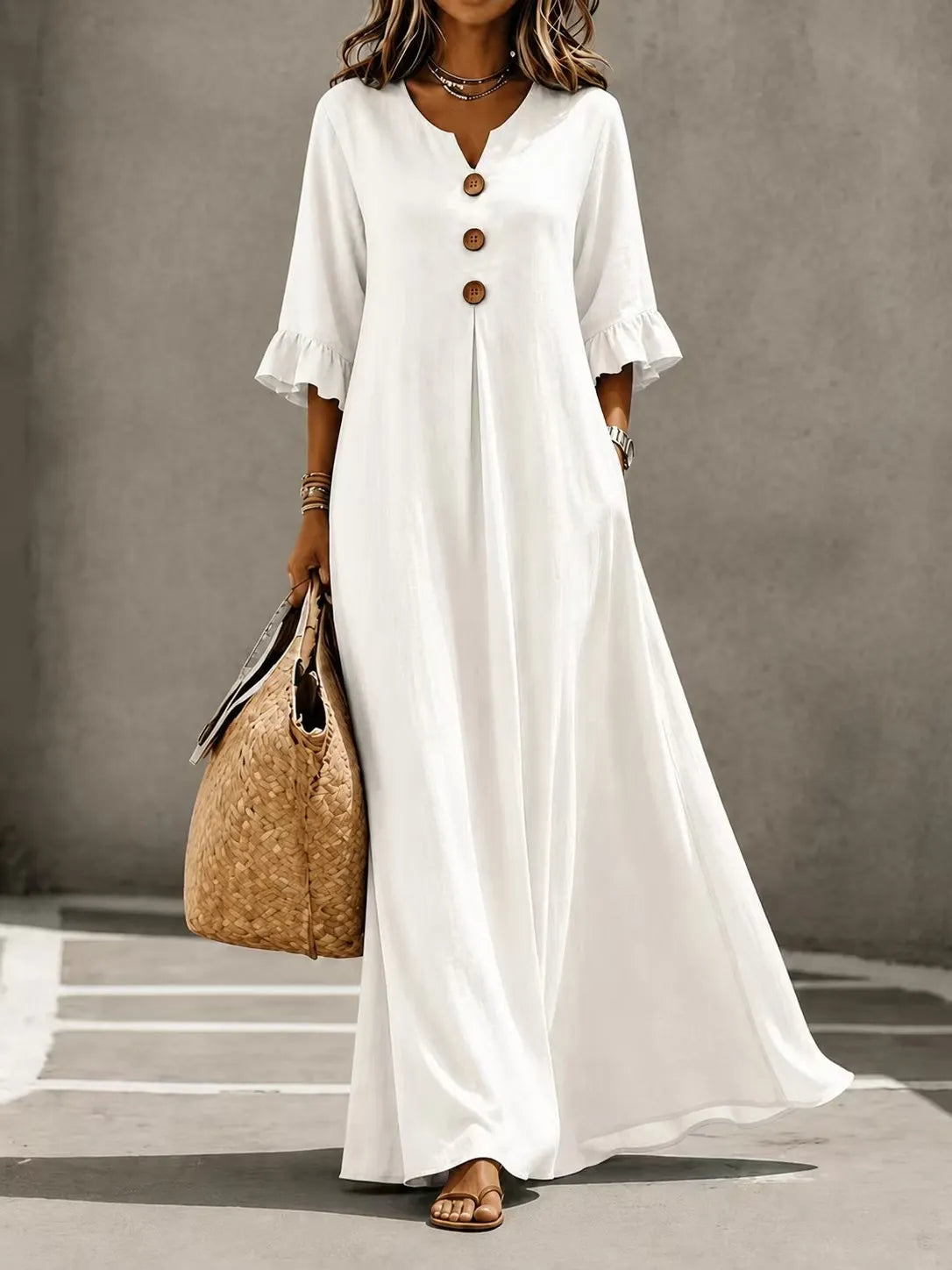 Ellowen | Breezy Pocket Maxi Dress