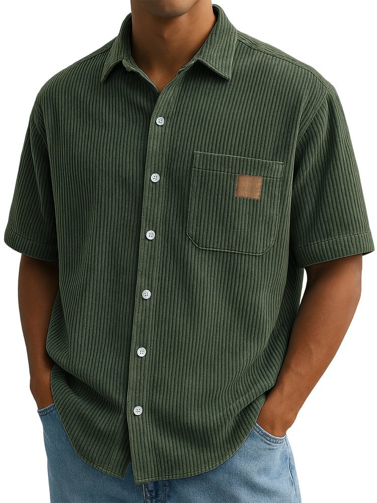 Fordham | Soft Ribbed Summer Shirt