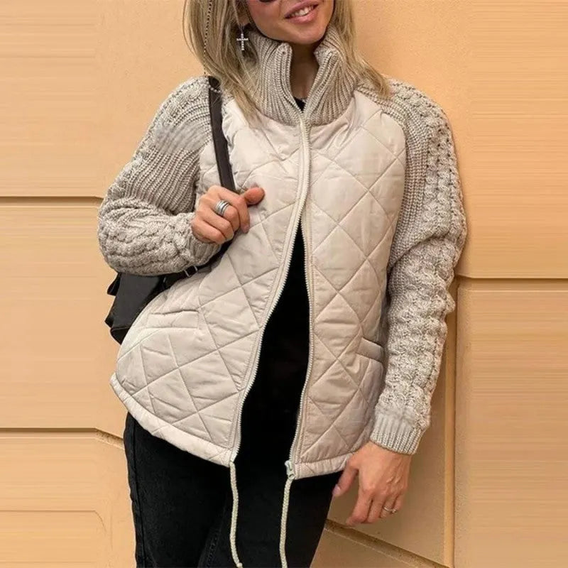 Maevora | Diamond Quilted Knit Jacket