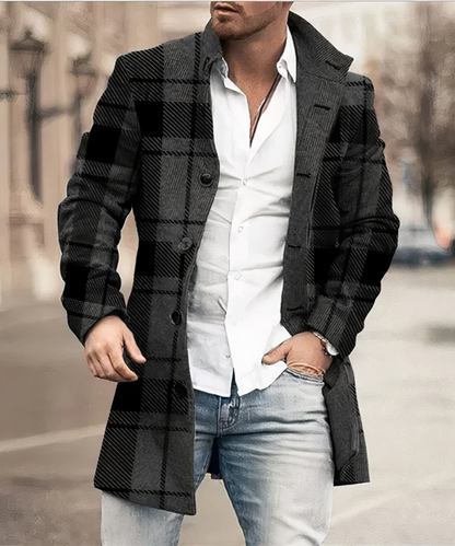 Finnegan | Tailored Wool Blend Coat