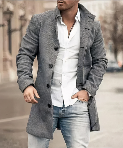 Finnegan | Tailored Wool Blend Coat