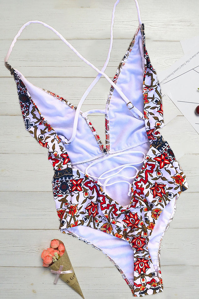 Bellerose | Deep V Neck Beach Swimsuit