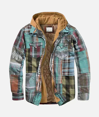Garran | Warm Plaid Utility Jacket
