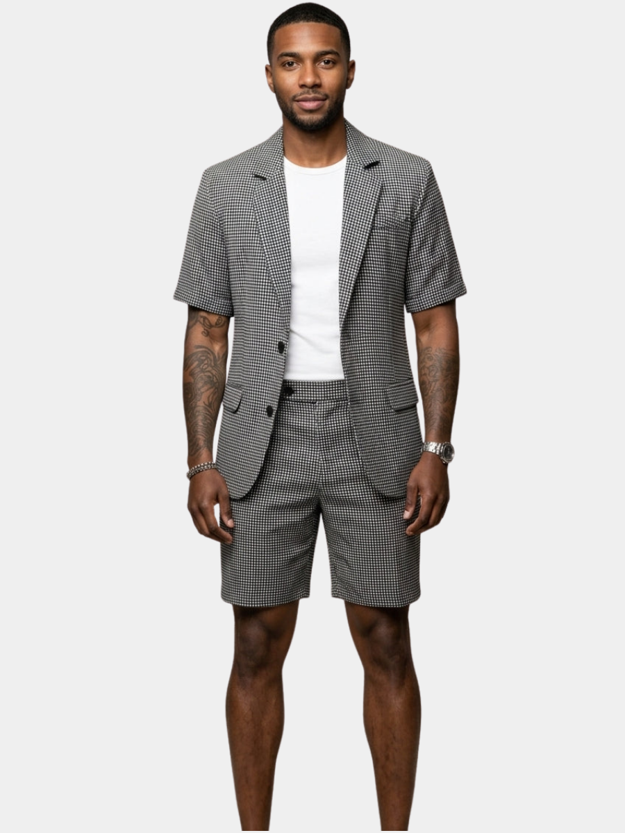 Aldric | Tailored Blazer Shorts Set