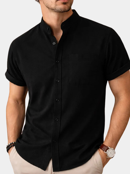 Godric | Relaxed Short Sleeve Casual Shirt