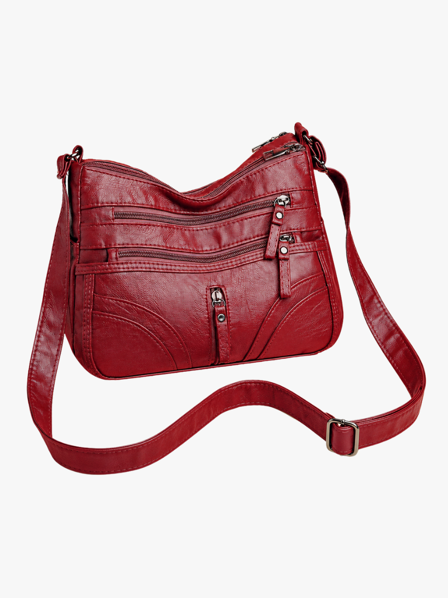 Valleria | Soft Leather Style Crossbody Bag
